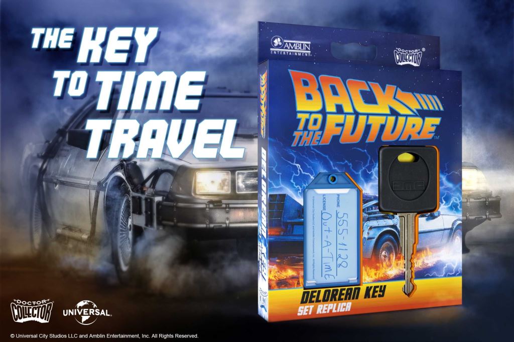 Back to the Future – DeLorean Replica Key Set Replica Key - Tophatter Daily Deals