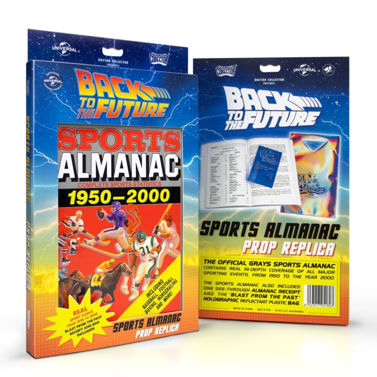 Back to the Future – Gray's Sports Almanac Replica Collectible Replica - Tophatter Daily Deals
