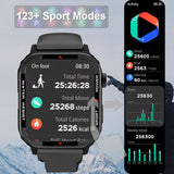 Bluetooth Sports Smartwatch Blood Pressure Blood Oxygen Monitoring 0 - Tophatter Daily Deals
