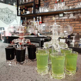Acrylic Shatterproof Wine Glass Holder Bar KTV Wine Dispenser 0 - Tophatter Daily Deals
