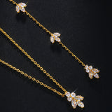 Back Chain Body Chain Bridal Jewelry Simple Gold 0 - Tophatter Daily Deals