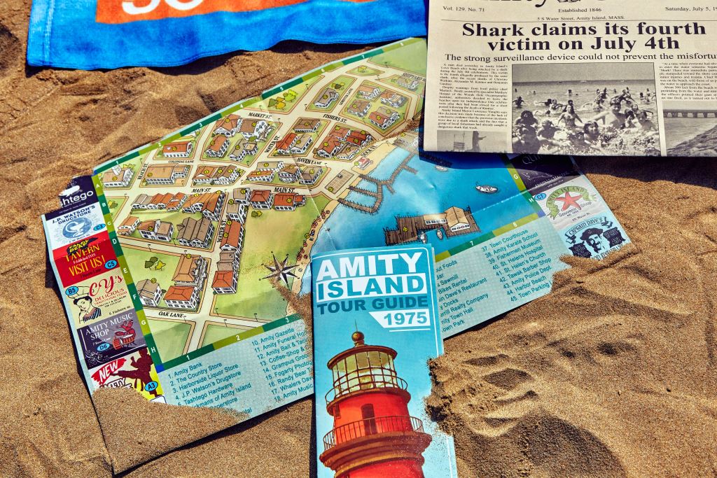 Jaws – Amity Island Summer of '75 Collector's Kit Collectible Replica - Tophatter Daily Deals