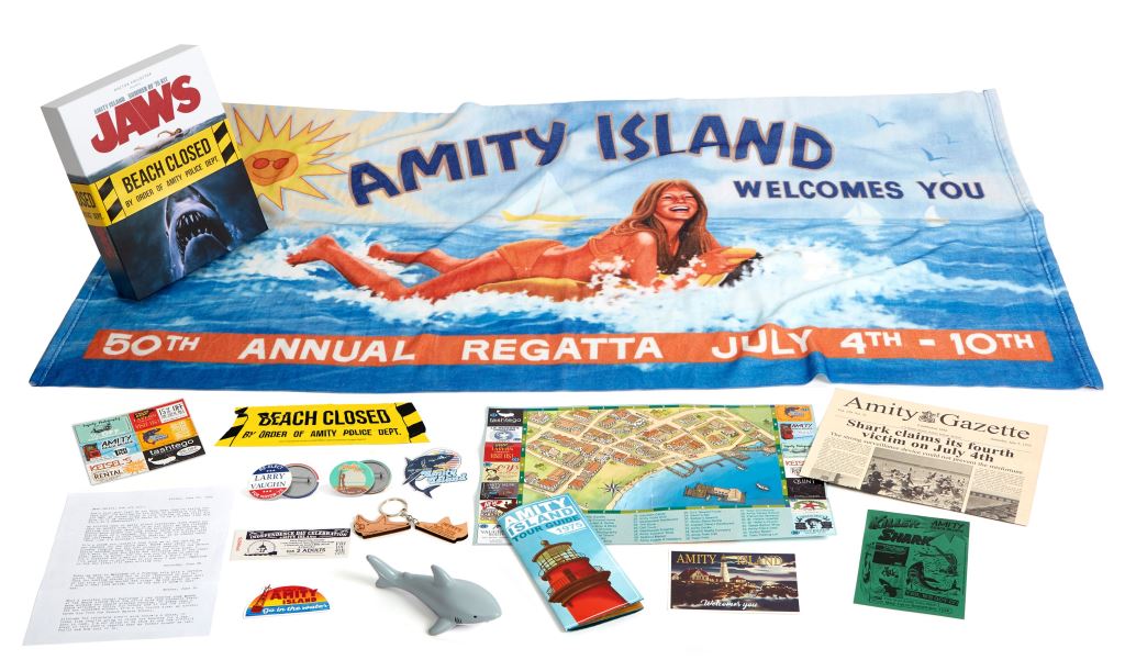 Jaws – Amity Island Summer of '75 Collector's Kit Collectible Replica - Tophatter Daily Deals