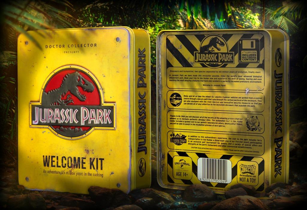 Jurassic Park – Welcome Kit Collectible - Tophatter Daily Deals