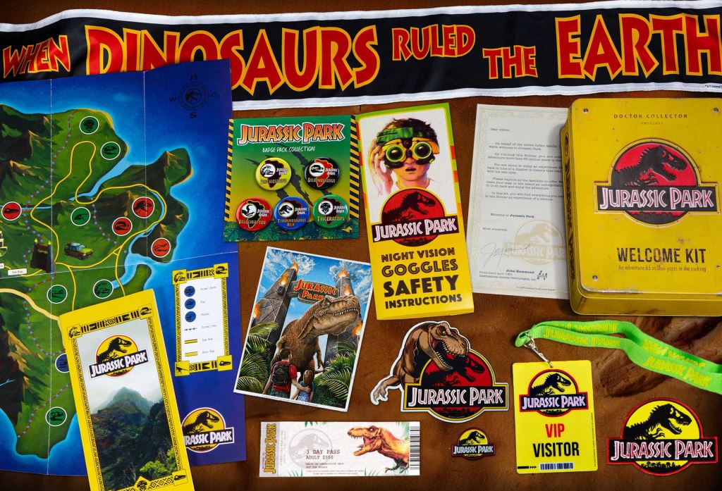 Jurassic Park – Welcome Kit Collectible - Tophatter Daily Deals