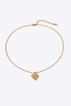Heart Pendant Stainless Steel Necklace Necklaces - Tophatter Daily Deals
