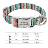Adjustable Nylon Dog Collar Personalized Dogs Cat ID 217H2 7 - Tophatter Daily Deals