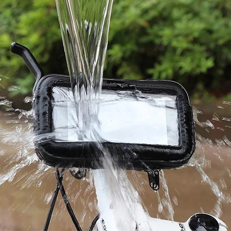 Bicycle Motorcycle Phone Holder Waterproof Case Bike Phone Bag For Xs 11 Mobile Stand Support Scooter Cover 0 - Tophatter Daily Deals