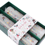 Set of 2 Deck The Halls Christmas Advent Candles | Christmas Pillar Candles Advent Candle - Tophatter Daily Deals