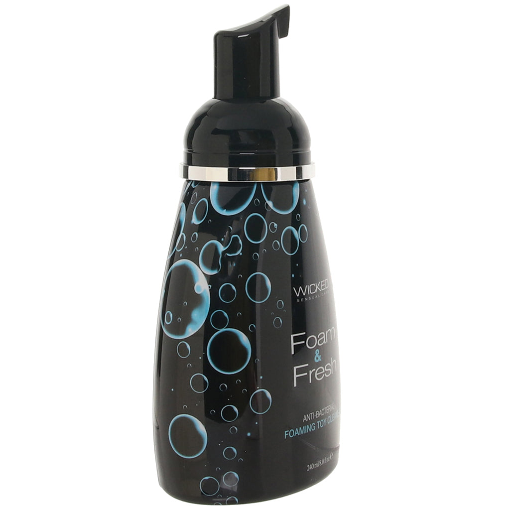 Foam 'n Fresh Anti-Bacterial Toy Cleaner in 8oz/240ml - Tophatter's Vibrator Deals Online Lubes and Lotions > Sex Toy Cleaner - Tophatter Daily Deals