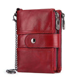 Anti-theft brush wallet Red 0 - Tophatter Daily Deals