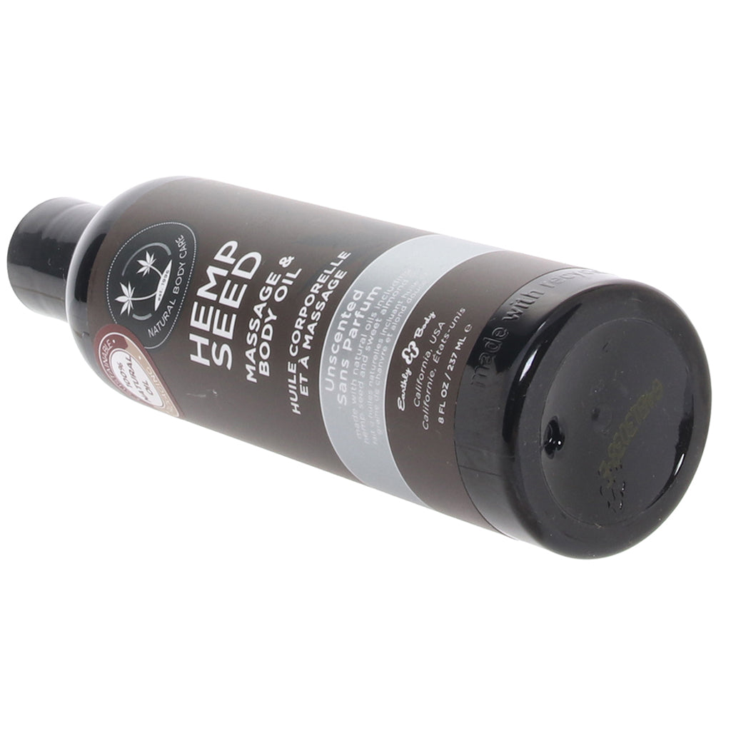 Hemp Seed Massage Oil 8oz/236ml in Unscented - Tophatter's Adult Products Sensual Love > Massage - Tophatter Daily Deals