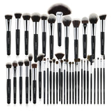30 PCs Makeup Brush Set Soft Hair Eye Shadow Blush Face Powder Full Set 40 Large Brush Suit 0 - Tophatter Daily Deals