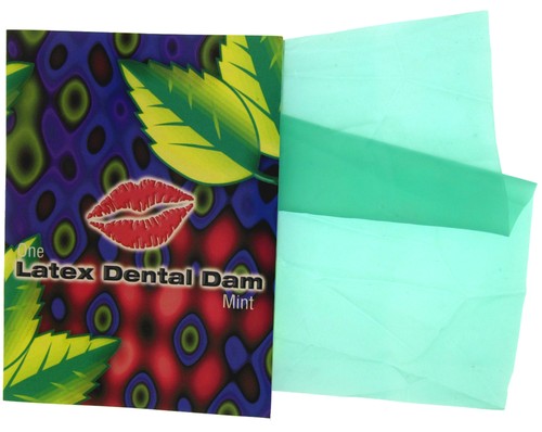 Trust Latex Dental Dam Mint Dental Dams - Tophatter Daily Deals