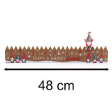 Gonkmas Wooden Advent Calendar | Countdown to Christmas Calendar Block - 48cm Advent Calendar - Tophatter Daily Deals