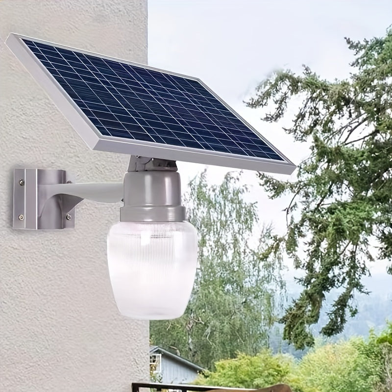 Solar LED Outdoor Light with Remote Control Home & Garden > Solar Panels - Tophatter Daily Deals