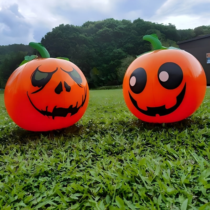 Halloween Inflatable Pumpkin Decorations (2pcs) Halloween - Tophatter Daily Deals