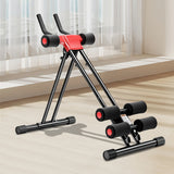 Ab Workout Machine Adjustable Foldable Core Trainer Sports & Fitness > Exercise, Gym & Fitness > Gym Equipment & Accessories - Tophatter Daily Deals