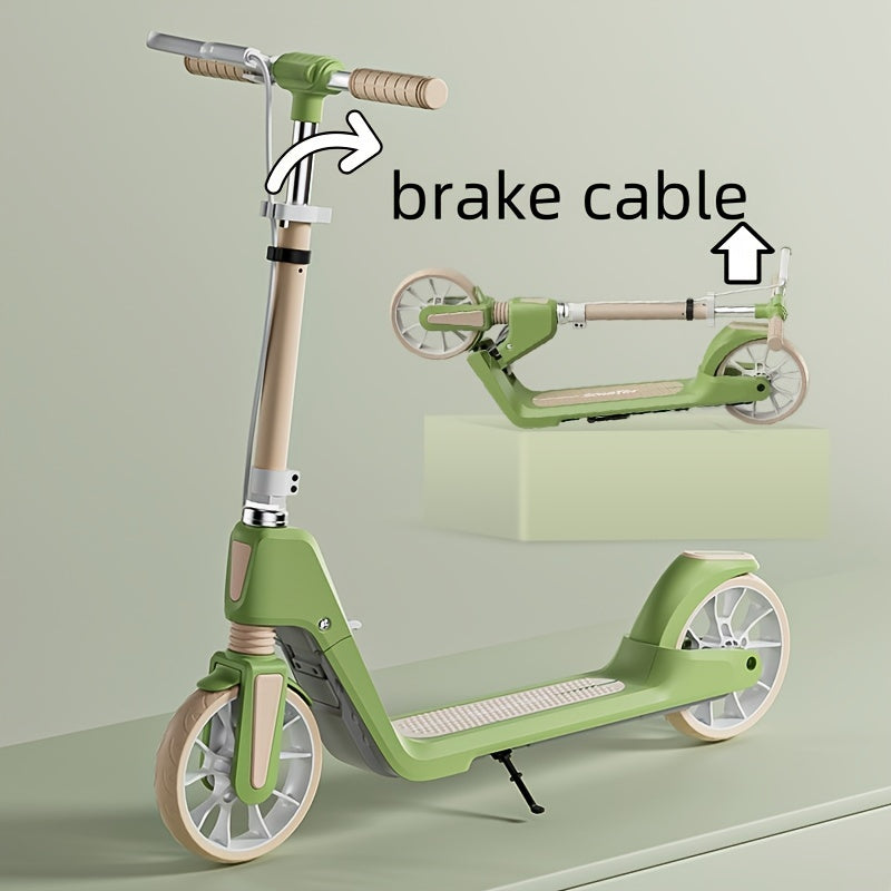 Adult Scooter PU Wheels Suspension Brake Riding Scooters - Tophatter Daily Deals