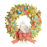 Snowy Owl 3D Christmas Advent Calendar | Christmas Wreath-Shaped Calendar - 33cm Advent Calendar - Tophatter Daily Deals