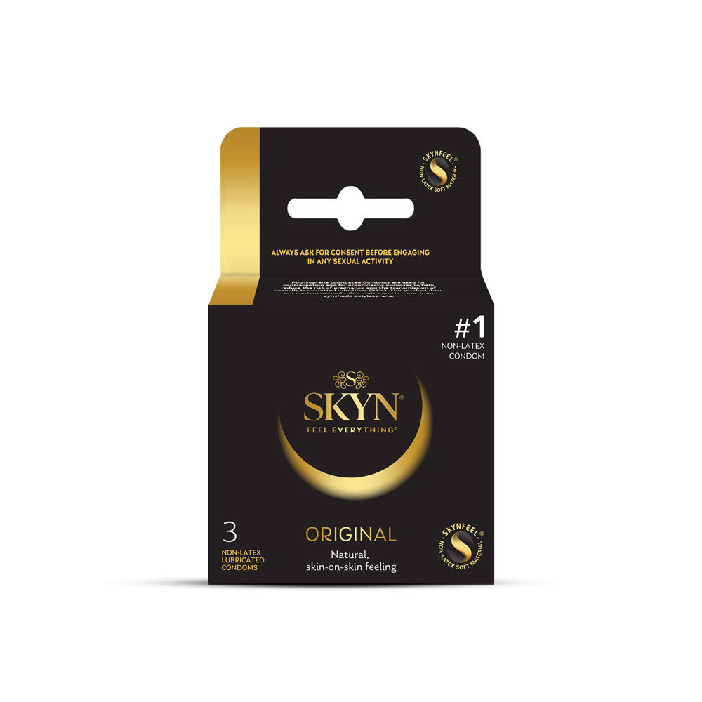 Skyn Original - Non-Latex Lubricated Condoms - 3 Pack > Essentials > Condoms - Tophatter Daily Deals