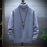 Warm Youth Turtleneck Sweater - Relaxed Fit, Wool Blend Blue grey 3D Changing Face Moving Picture Frame - Tophatter Daily Deals