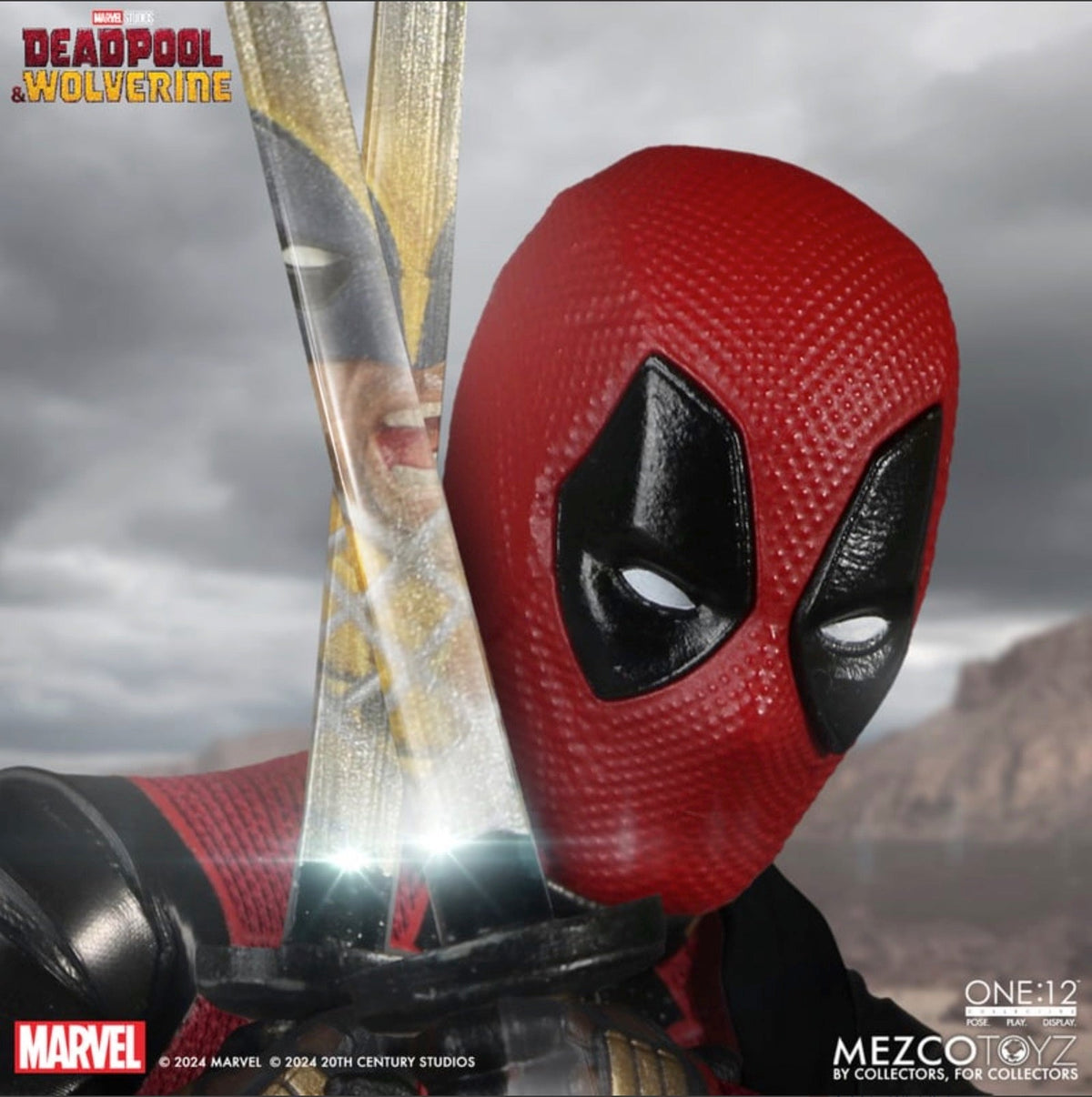 Deadpool & Wolverine – Deadpool One:12 Collective Action Figure Action Figure - Tophatter Daily Deals