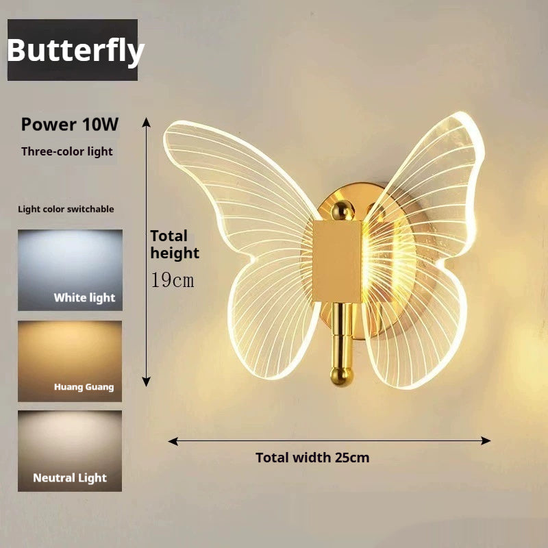 Bedside Lamp Dining Roomliving Room Butterfly Table Lamp 10W 0 - Tophatter Daily Deals