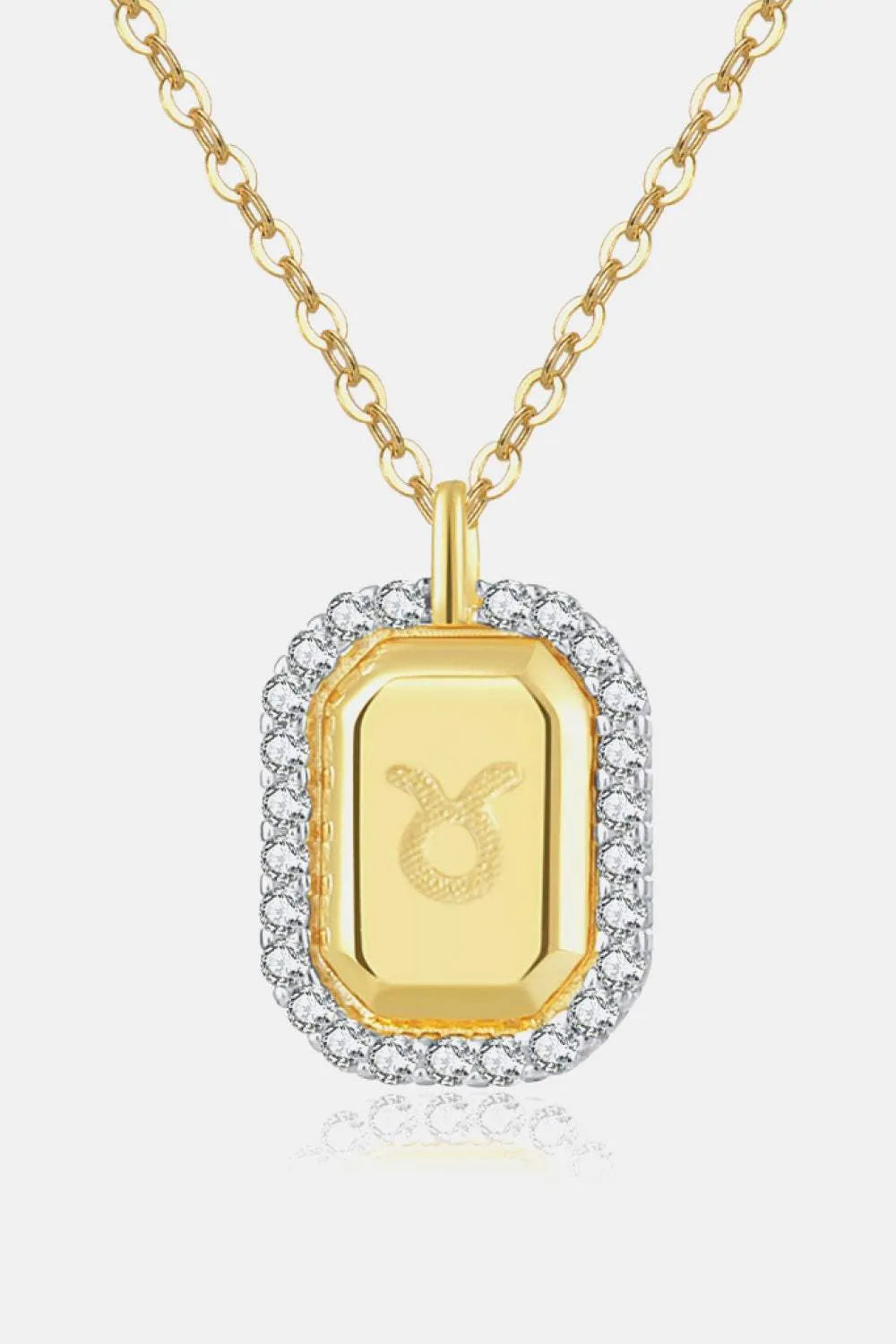 Zircon Decor Constellation Pendant Necklace Necklaces - Tophatter Daily Deals