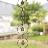 Decorative Rain Chain for Gutters Garden & Patio - Tophatter Daily Deals