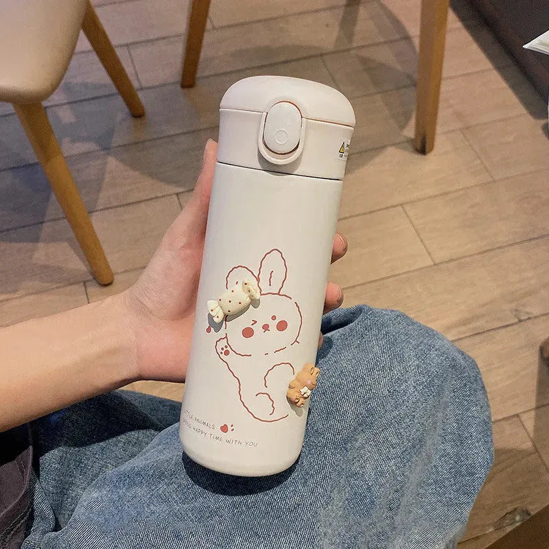 Women's High Face Value With Thermos Cup Beige 460ml 15 oz Humidifier - Tophatter Daily Deals