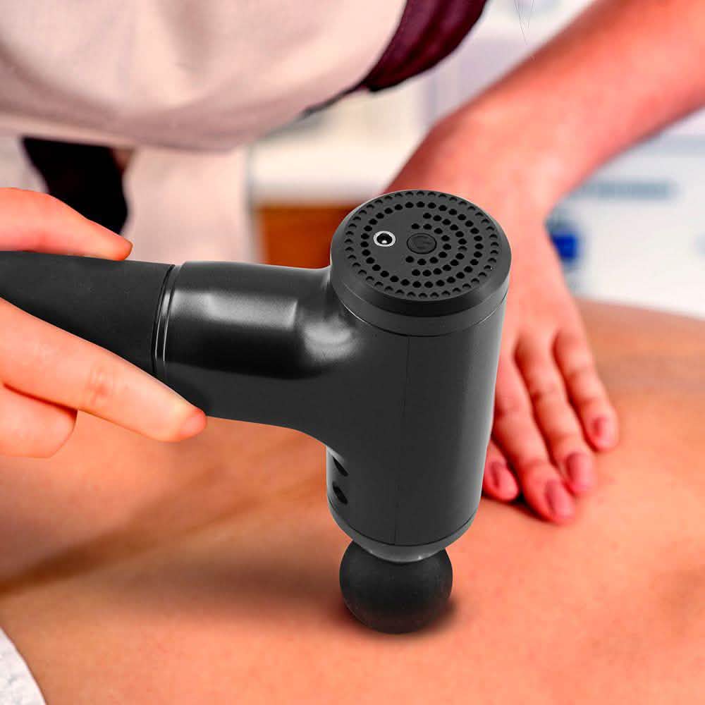 Deep-Tissue Percussion Massage Gun Health & Wellness - Tophatter Daily Deals