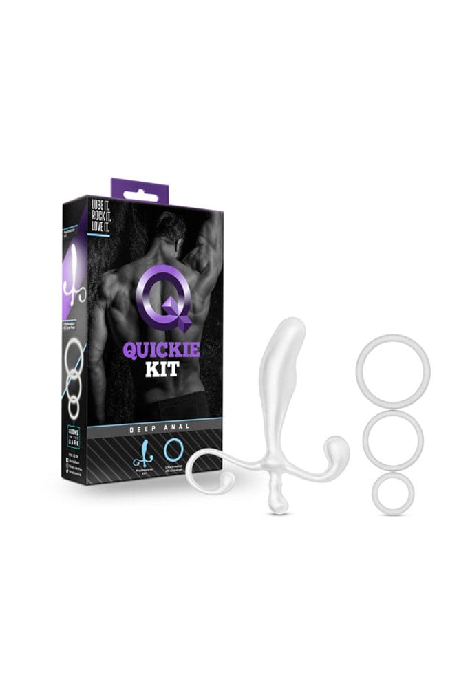 Blush Novelties - Quickie Kit - Deep Anal - White Sex Toy - Tophatter Daily Deals