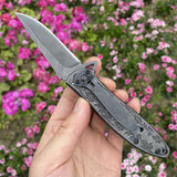 Fantastic Reindeer in the Mirror Folding Knife - Tophatter Daily Deals