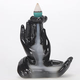 Bergamot Rockery Incense Burner Ceramic Incense Road B 0 - Tophatter Daily Deals