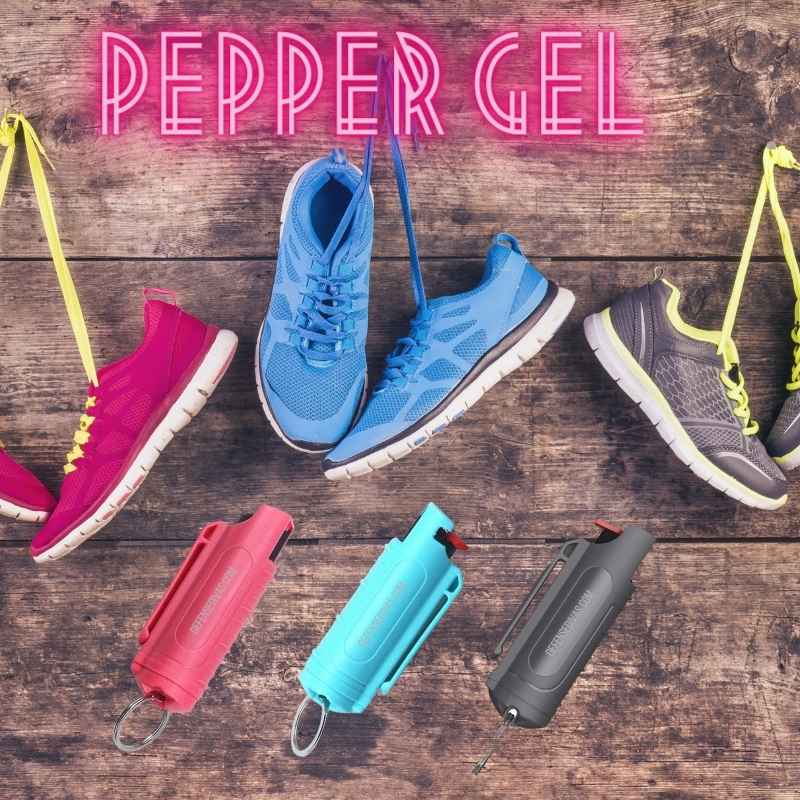 Tactical Pepper Gel 18% OC Personal Defense Keychain Pepper Spray - Tophatter Daily Deals