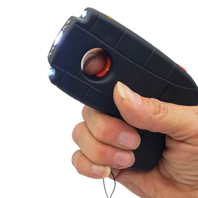 "Pistol-Whipped" Gun Grip Flashlight Stun Gun Combo Stun Guns - Tophatter Daily Deals