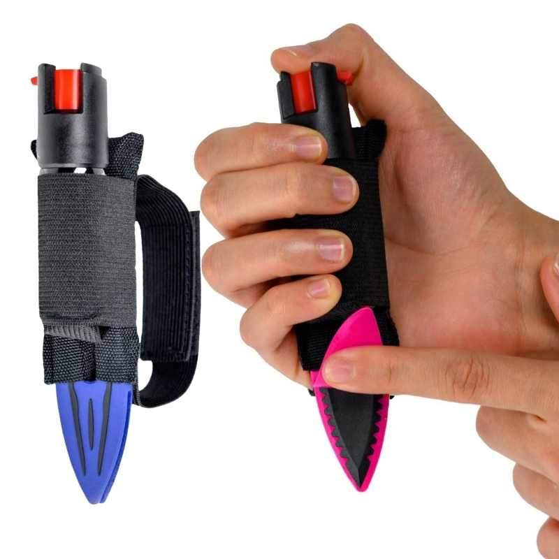 Strike-n-Spray Defensive Pepper Spray and Blade Pepper Spray - Tophatter Daily Deals