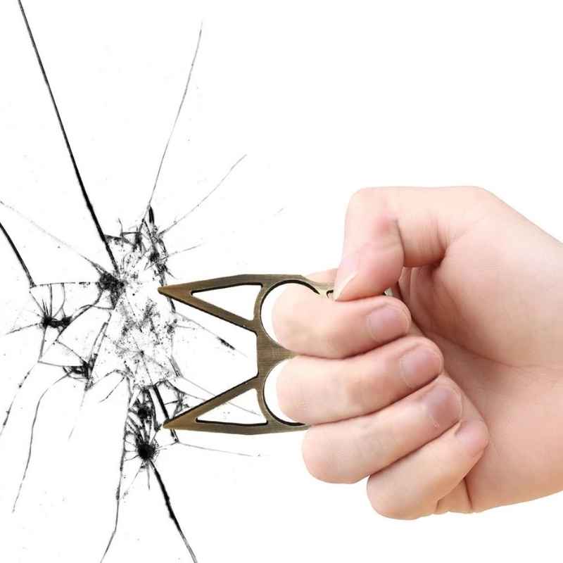 Meowch Metal Self-Defense Kitty Keychain Impact Self Defense - Tophatter Daily Deals