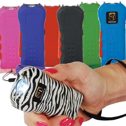 Trigger 18 Million Volt Stun Gun Flashlight Stun Guns - Tophatter Daily Deals
