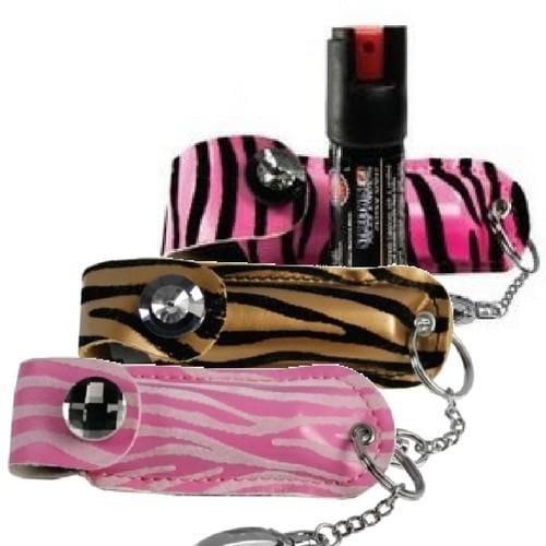 Streetwise 23% OC Super Strength Safari Fashion Model Pepper Sprays Pepper Spray - Tophatter Daily Deals