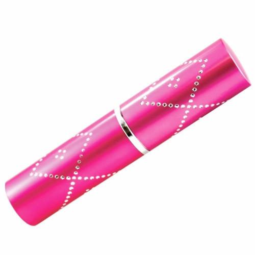 17 Million Volt Rhinestone Perfume Bottle Flashlight Stun Gun Pink Stun Guns - Tophatter Daily Deals