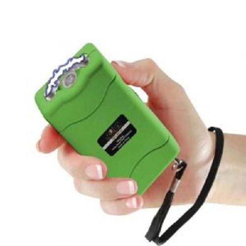 The Jolt 56 Million Volt Mini Stun Gun Self Defense Zombie Green Stun Guns - Tophatter Daily Deals
