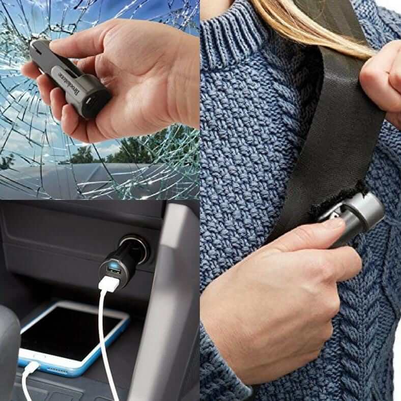 Auto Safety Tool USB Charger Power Bank & More Home Protection - Tophatter Daily Deals