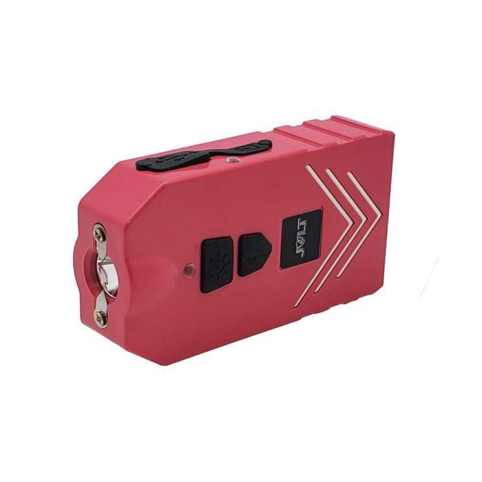 4N1 80,000,000 Stun Gun, Alarm, Power Bank & Flashlight Pink Stun Guns - Tophatter Daily Deals