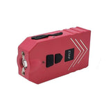 4N1 80,000,000 Stun Gun, Alarm, Power Bank & Flashlight Pink Stun Guns - Tophatter Daily Deals
