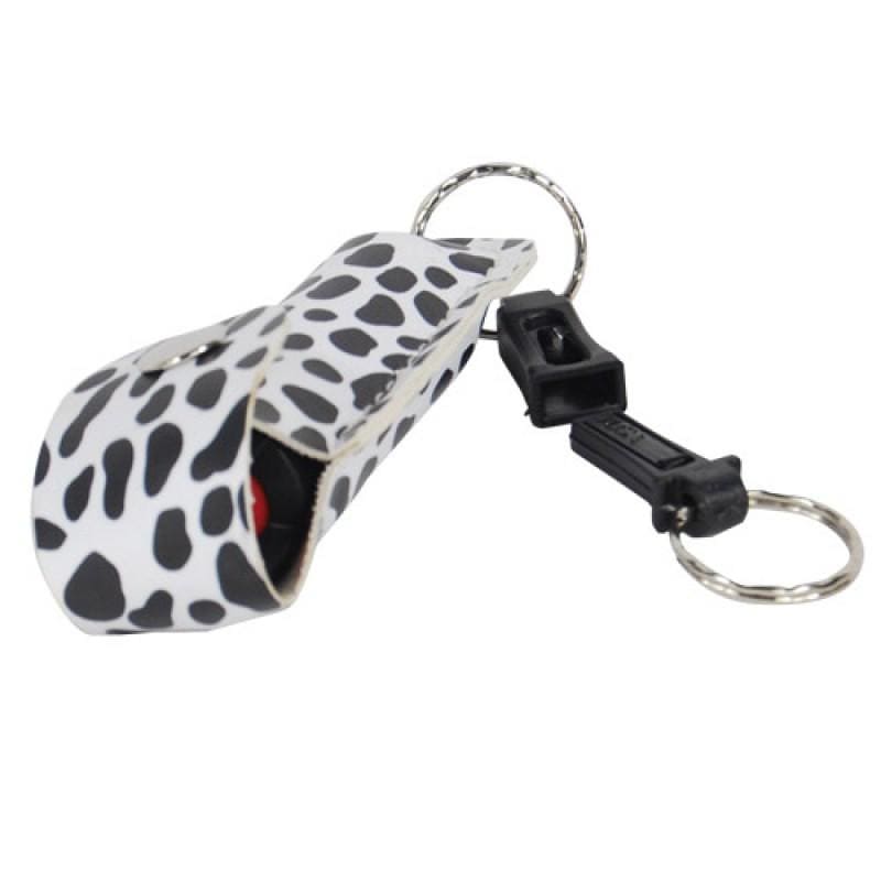 Pepper Shot 10% OC Cheetah Self Defense Pepper Spray Quick Release Key Chain Pepper Spray - Tophatter Daily Deals