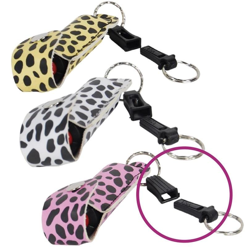 Pepper Shot 10% OC Cheetah Self Defense Pepper Spray Quick Release Key Chain Pepper Spray - Tophatter Daily Deals