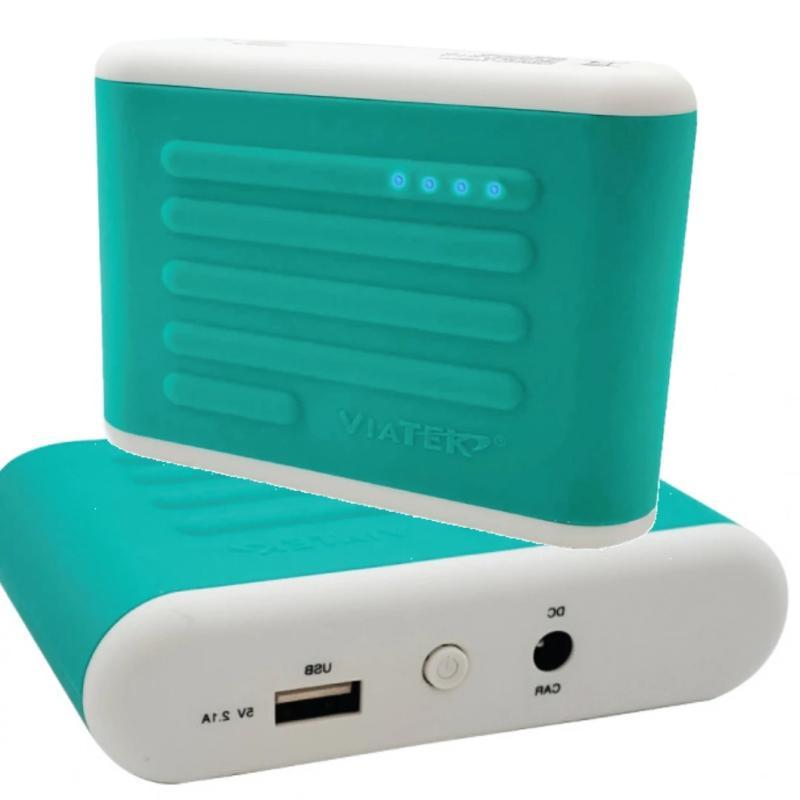 Pocket Jump Vehicle Jump Start & USB Charger/Battery Back-Up Teal Home Protection - Tophatter Daily Deals