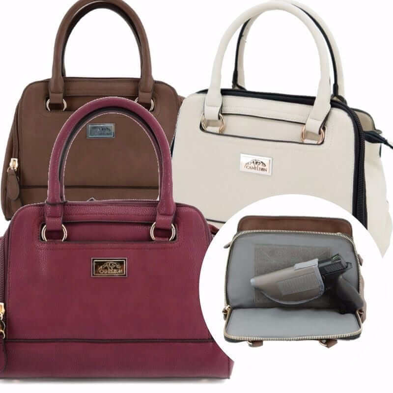 Belladonna Concealed Carry Purse Firearm Hangbag Handgun Purses - Tophatter Daily Deals